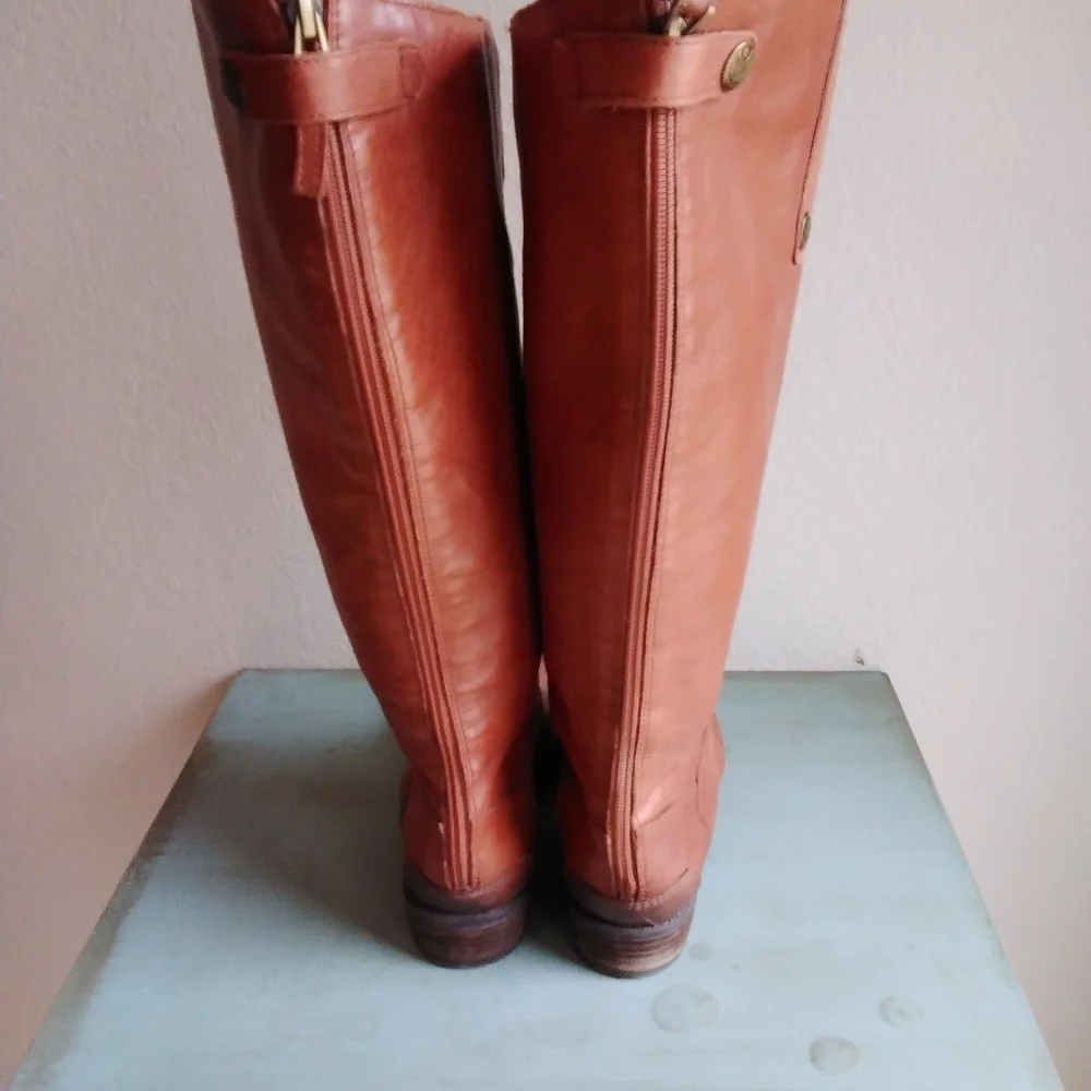 EUC Sam Edelman Womens Ryan Leather Riding Boots sz.8.5 - Picture 5 of 13